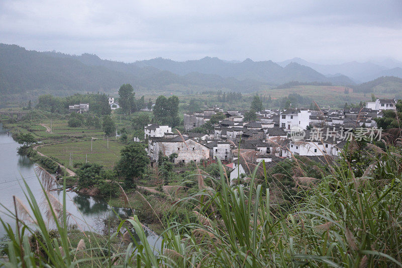 Wuyuan county (婺源) and Huizhou architecture in Jiangxi province, China.